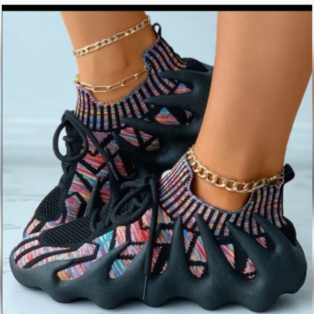 New Winka Hollywood flame sneakers